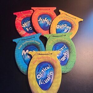 Kid's Bathroom Book Lot Of 6 Sterling Publishing paperback book lot